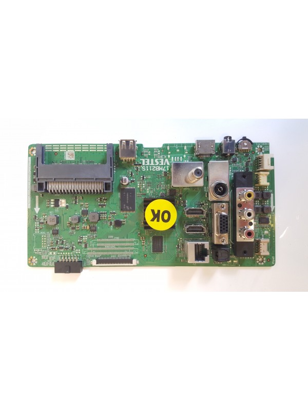 17MB211S, 23573721, VESTEL SMART 43FD7500 43 LED TV, VES430UNUL-2…
