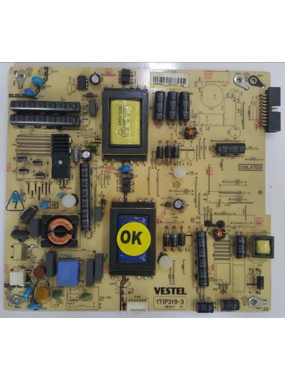 Vestel Besleme Kartı 17IPS19-3 23063946 Power Board Vestel Besleme Kartı 17IPS19-3 23063946 Power Board
