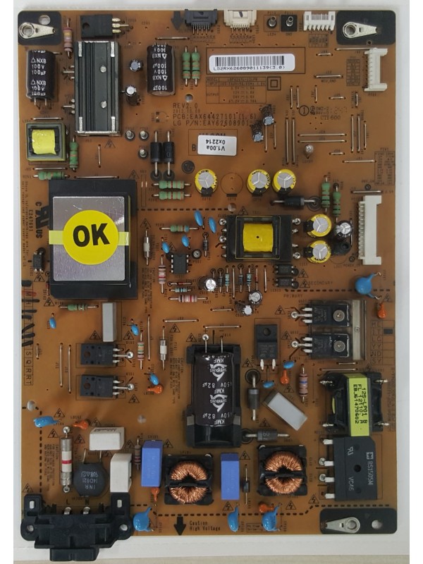 LG 42LM615S Besleme Kartı EAX64427101 EAY62608901 LGP4247L-12LPB 42LM620S 42LS5700 Power Board LG 42LM615S Besleme Kartı EAX64427101 EAY62608901 LGP4247L-12LPB 42LM620S 42LS5700 Power Board