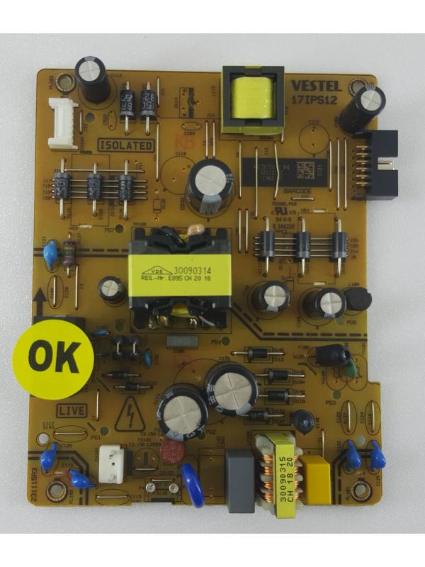 VESTEL 40FD7300 Besleme Kartı 17IPS12 28129631 Power Board… VESTEL 40FD7300 Besleme Kartı 17IPS12 28129631 Power Board…