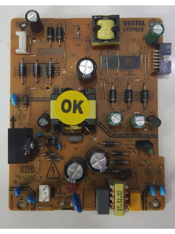 VESTEL 49FD7400 Besleme Kartı 17IPS12 23321119 Power Board… VESTEL 49FD7400 Besleme Kartı 17IPS12 23321119 Power Board…