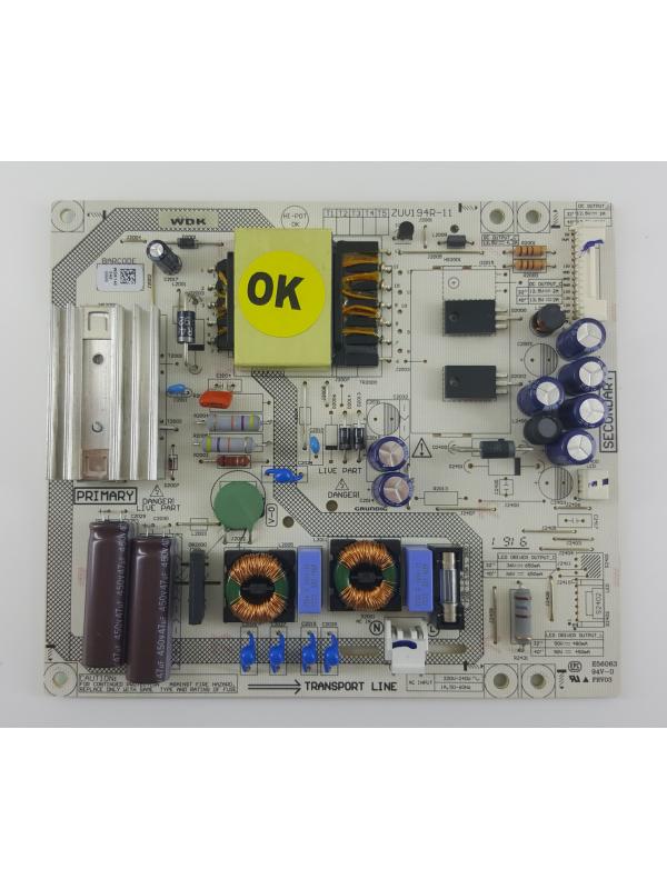 GRUNDIG 40-VLE-6830-BP Power Board ZUV194R-11 WDK140 Besleme Kart&hellip;