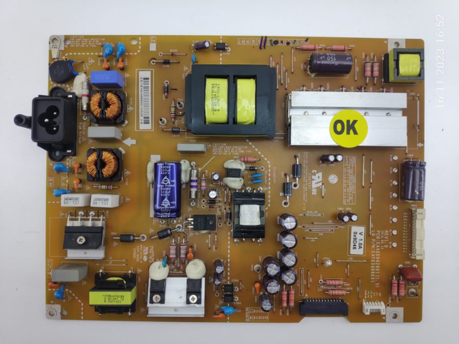 EAX65942801 EAY63488601 power board - LG 40UB800V besleme kartı EAX65942801 EAY63488601 power board - LG 40UB800V besleme kartı